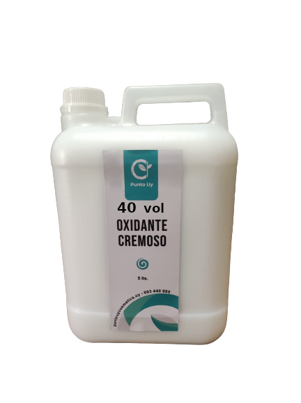OXIDANTE CREMOSO 40 VOL 5 LITROS PUNTO UY